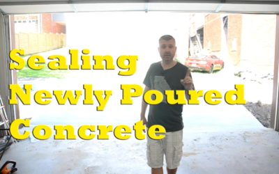 Sealing New Concrete | Bonus Video – Sealing Concrete